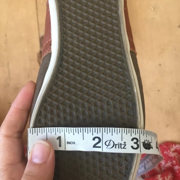 VANS Tuxedo Oxford womens sz 5 Olive Green Brown - Picture 5 of 11